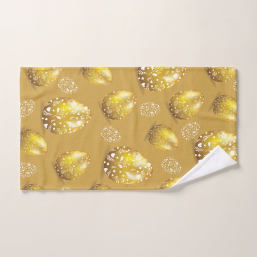 Design classique des oeufs de Pâques (Serviette à main)