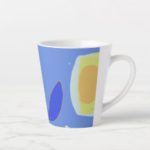 Design coloré et amusant Latte Mug