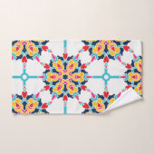 Design coloré Turc transparent (Serviette à main)