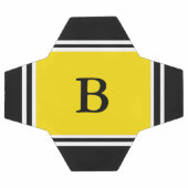 Design contemporain noir/jaune (Plat)