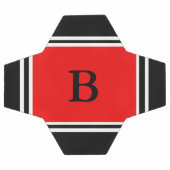 Design contemporain - rouge/noir (Plat)