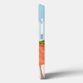 Design coque iphone flamant rose, Aruba (Verso / Gauche)