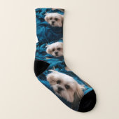 Design Create Style Custom Mens Ladies Socks Sokken (Rechts - buiten)