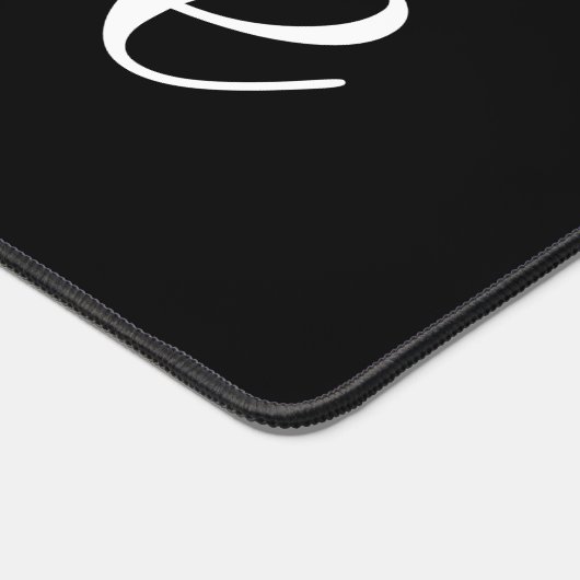 Design d'amour élégant Arrière - plan noir Script  (Coin)