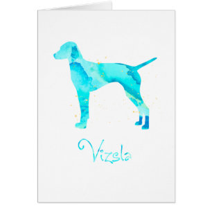 Design d'aquarelle Vizsla
