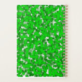 Design d'art Abstrait Foliage vert (Dos)