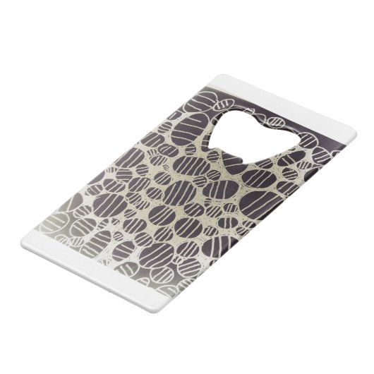 Design d'art abstrait noir et blanc (Dos Angle)