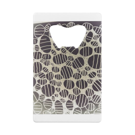 Design d'art abstrait noir et blanc (Dos)