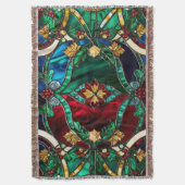 Design d'art de Noël Jetez la couverture (devant Vertical)