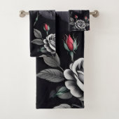 Design d'art floral Rose sombre (En situation)