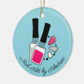 Design d'art ongles ornement céramique (Gauche)