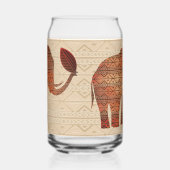 Design d'art tribal des éléphants (Droite)