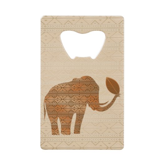 Design d'art tribal des éléphants (Devant)