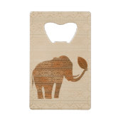 Design d'art tribal des éléphants (Dos)