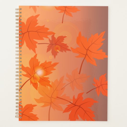 Design d'automne avec feuilles d'érable et effet b (Devant)