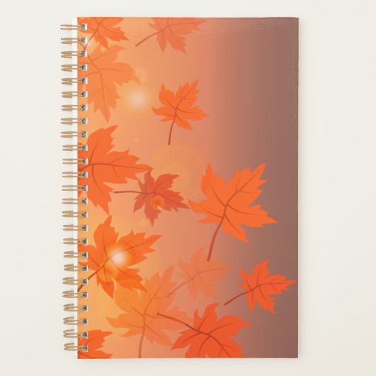 Design d'automne avec feuilles d'érable et effet b (Devant)
