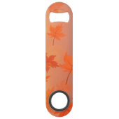Design d'automne avec feuilles d'érable et effet b (Dos)