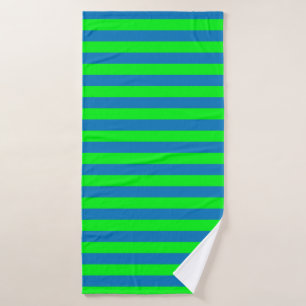 Design de bandes bleues et vertes