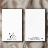 Design de bijoux Monogram chic