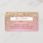 Design de carte de crédit rose Diamond (Dos)