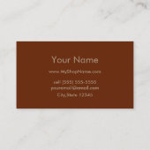 Design de carte de Steampunk (Dos)