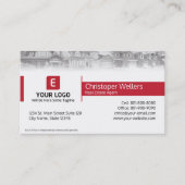 Design de carte d'entreprise immobilière de Keller (Devant)