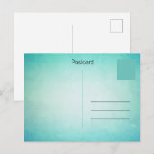 Design de carte postale couleur créative (Devant / Derrière)