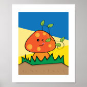 Design de champignon #3 Illustration Impression (Devant)