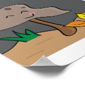 Design de champignon no 1 Illustration Impression (Coin)