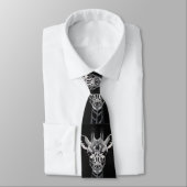 Design de cravate Monotone Giraffe (Attaché)