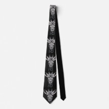 Design de cravate Monotone Giraffe