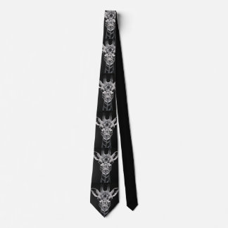 Design de cravate Monotone Giraffe