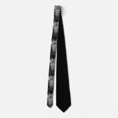 Design de cravate Monotone Giraffe (Dos)