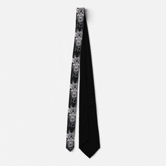 Design de cravate Monotone Giraffe (Dos)