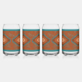Design de diamant Turquoise du sud-ouest des Canyo (Droite)