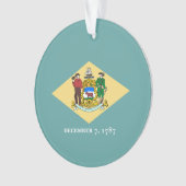 Design de drapeau d'état du Delaware (devant)