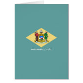 Design de drapeau d'état du Delaware (Devant)