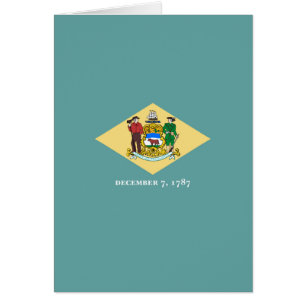 Design de drapeau d'état du Delaware