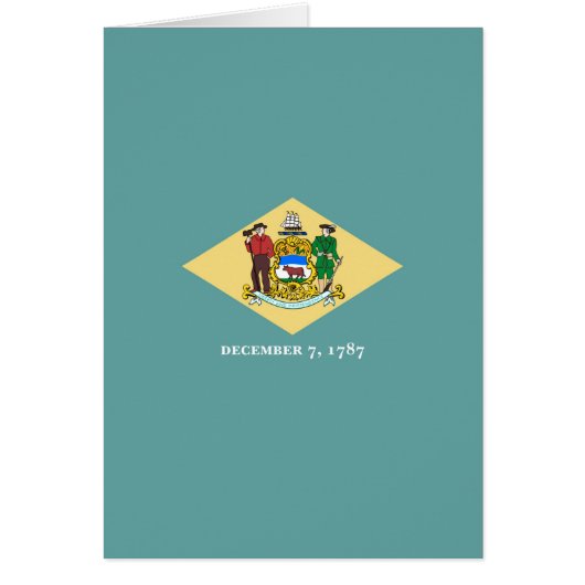 Design de drapeau d'état du Delaware (Devant)