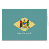 Design de drapeau d'état du Delaware (Devant horizontal)