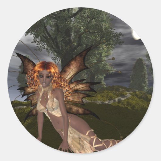 Design de fée de nuit 1 - Stickers de fée d'Imagin (Devant)