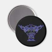 Design de la hache Magnet celte n° 1 (Recto/Verso)