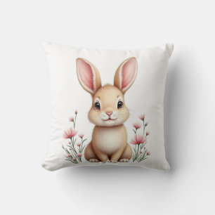 Design de lapin à oreiller