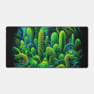 Design de lumière noire toxique de la jungle, post