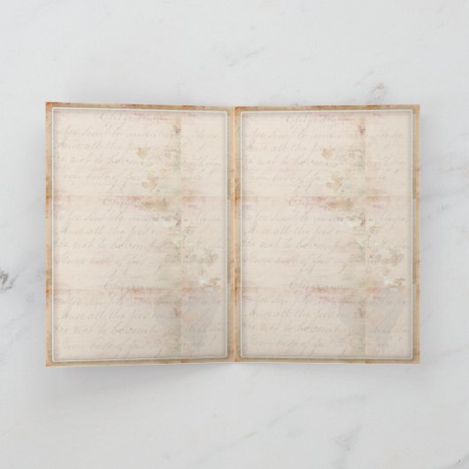 Design de mariage vintage à l'ancienne (Intérieur)