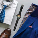 Design de montre masculin personnalisé<br><div class="desc">Montres personnalisées dans les couleurs et les tons pour créer une montre qui reflète votre personnalité unique. C'est le cadeau parfait pour un être cher. Vous pouvez customiser la conception en modifiant le nom.</div>