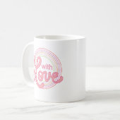 design de mug avec amour (Devant gauche)