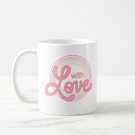 design de mug avec amour (Gauche)