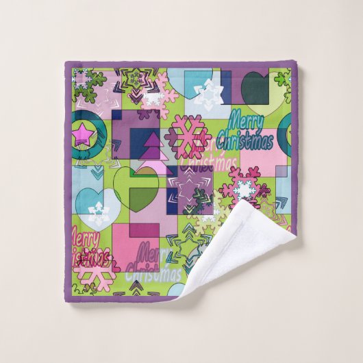 Design de Noël (Gant de toilette)