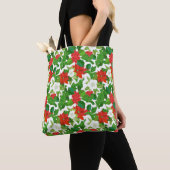 Design de Noël sur le Sac fourre-tout (De près)